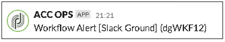 Adobe Campaign Classic slack custom activity simple text template