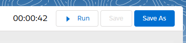 Query Studio Save As feature