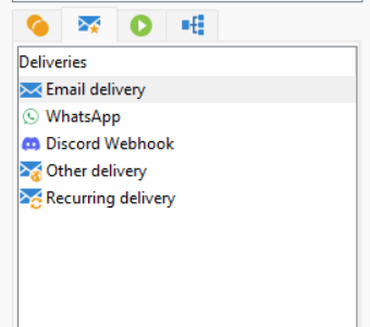 Adobe Campaign Classic - Deliveries activities in workflow