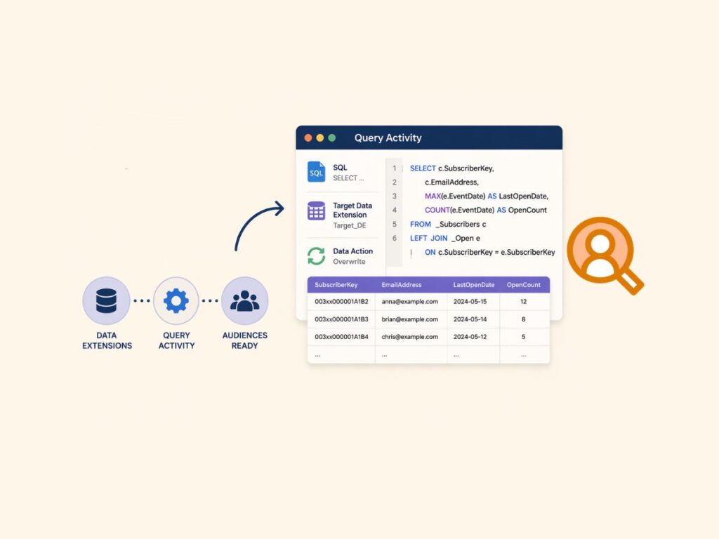 What Is a Query Activity in Salesforce Marketing Cloud Engagement?