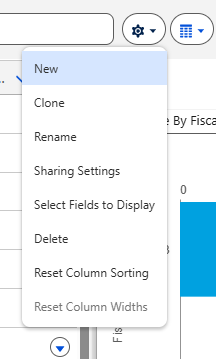 List view controls in Salesforce